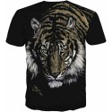 3d Printed Tiger T Shirts Men Sublimation Printed Wild Animal Face T Shirt