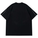 Men's Oversized Black T-Shirt Streetwear Style | Cotton Tee