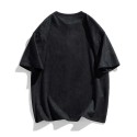 Oversized Zipper Neck T Shirt for Men - Techwear Cotton Streetwear Tee Style