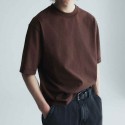 Fashion Unisex T Shirts High Quality Oversize T-shirt Soft Cotton Plain T-shirt For Men