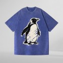 Retro 100% Cotton Heavyweight Mens Oversized Tshirt Dtg Print Tee T-shirt