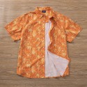Summer Hawaiian Beach Casual Short Sleeve Digital Printing Cotton