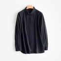 Autumn Slim men's corduroy shirt long sleeved button cardigan top