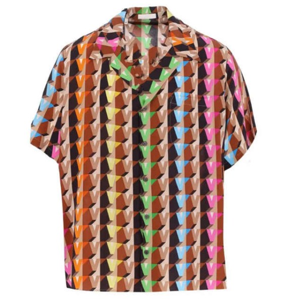 High Quality Men's Hawaiian Linen Shirt Vacation Short Sleeve