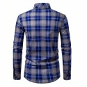 Best Manufactured Blue Check Style Flannel Shirts