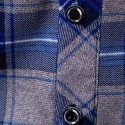Best Manufactured Blue Check Style Flannel Shirts