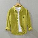 Autumn Collection Cheap Men's Casual Long-Sleeved Cotton