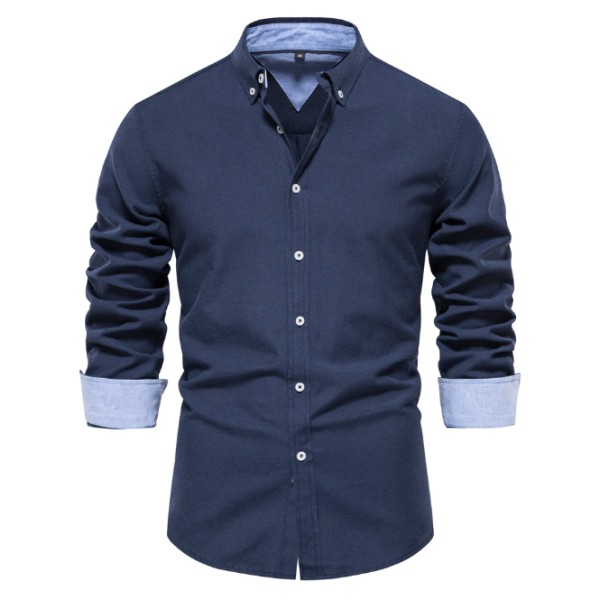 Autumn New Size Slim Fit Shirt for Men's Casual and Fashion