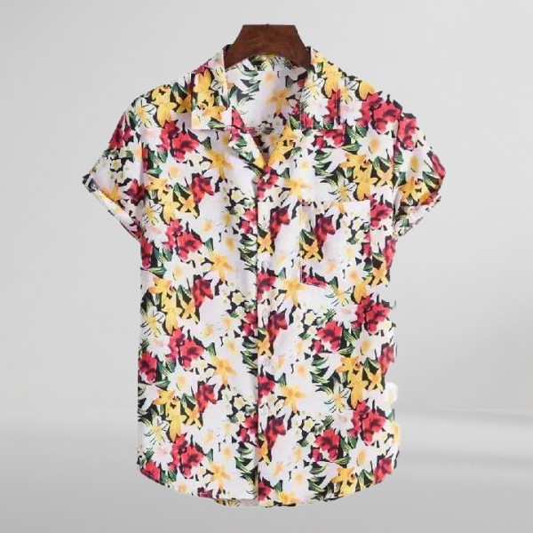 Design Your Own Men's Regular-Fit Short-Sleeve Print Shirt