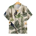 3D Digital Printed Loose Casual Hawaiian Style Beach