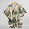 3D Digital Printed Loose Casual Hawaiian Style Beach