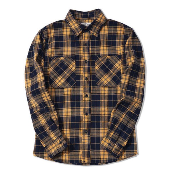 High Quality Men's Heavy Weight Plaid Flannel Shirts