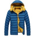 Men's New Style Slim Fit Hooded Cotton-Padded Jacket