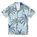 Men's Short-sleeved Vacation Beach Summer Holiday Casual Printing Hawaiian