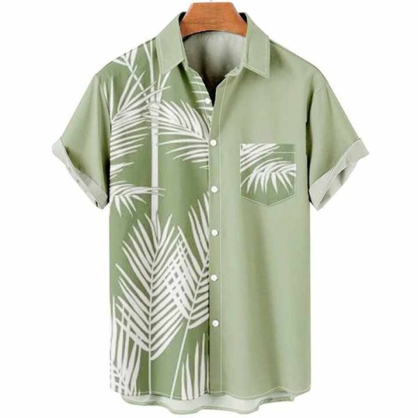 New Hot Selling Men's 3D Casual Hawaiian Beach Shirt