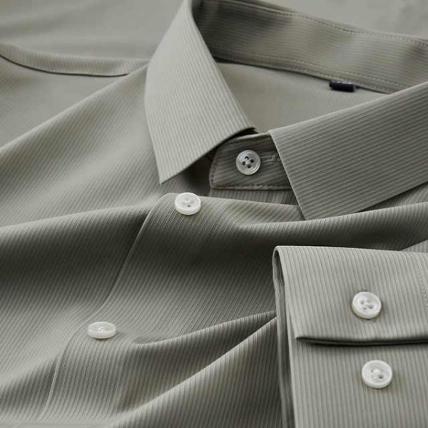 New High Quality Men's Casual Shirt Long Sleeve
