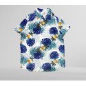 High Quality Beach Hawaiian Casual Shirts Fashion Men Printed Shirts