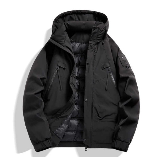 Winter Men's Fashion Casual Hooded Jacket
