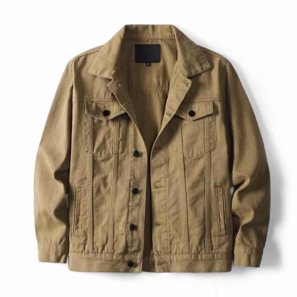 Denim Trend Spring Autumn Outdoor Pure Cotton Cowboy Coat