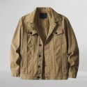 Denim Trend Spring Autumn Outdoor Pure Cotton Cowboy Coat
