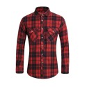 New Arrival Men's High Quality 100% Cotton Flannel Shirt