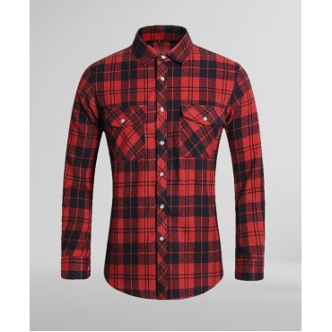 New Arrival Men's High Quality 100% Cotton Flannel Shirt