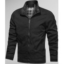 Men's Fashion Slim Waterproof Bomber Coats Casual Winter Windbreaker