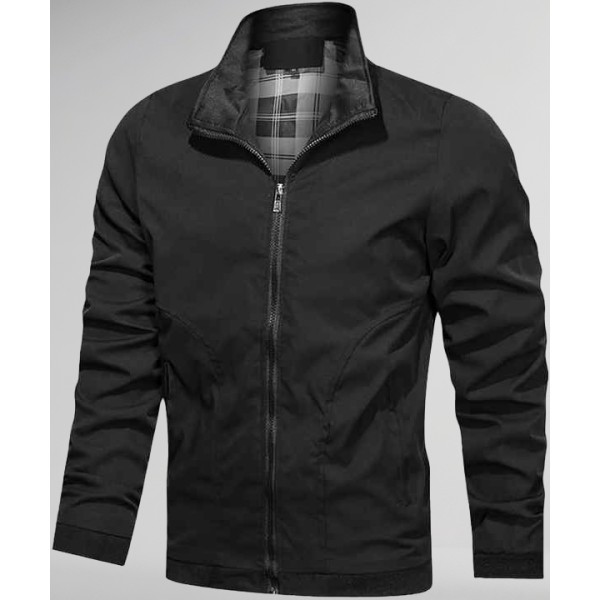 Men's Fashion Slim Waterproof Bomber Coats Casual Winter Windbreaker