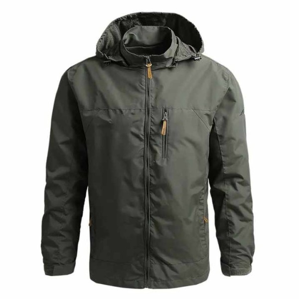 Outerwear Men's Tactical Waterproof Pilot Coat Hoodie Men Hunting Clothes