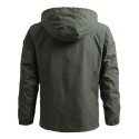 Outerwear Men's Tactical Waterproof Pilot Coat Hoodie Men Hunting Clothes
