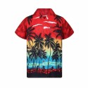 Men's Fashion T-Shirt Loose Fit Breathable Customized Hawaiian Shirt