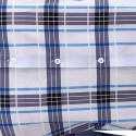 Adjustable New Arrival Men's Plaid Shirt Long Sleeves Classic Cotton