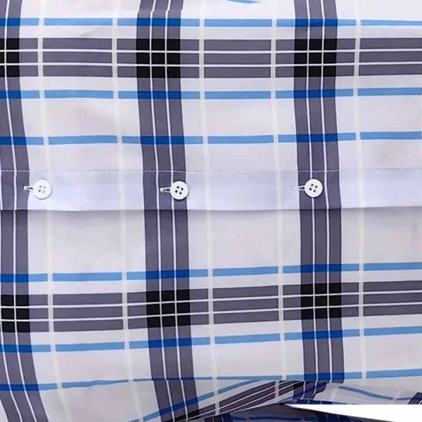 Adjustable New Arrival Men's Plaid Shirt Long Sleeves Classic Cotton