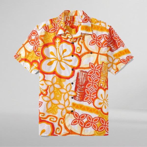 New Premium Graphic Mens Shirts Comfortable Hawaiian Shirt