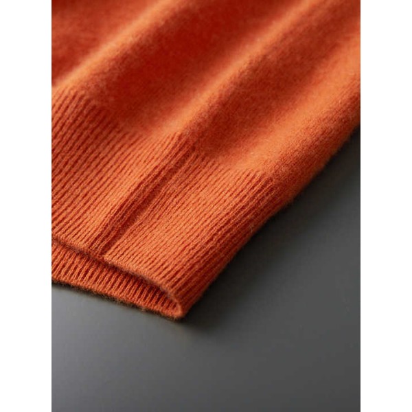 Men Knitted Cashmere Zip Cardigan Coat Winter Men's Wool Jacket Sweater