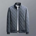 Men's Thick Warm Jacket Autumn Winter Fleece Slim Fit Coat