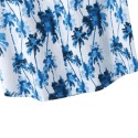 100% Cotton Hawaiian Aloha Shirts for Men Design Casual Beach Button