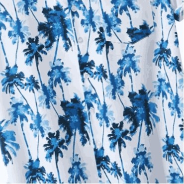 100% Cotton Hawaiian Aloha Shirts for Men Design Casual Beach Button