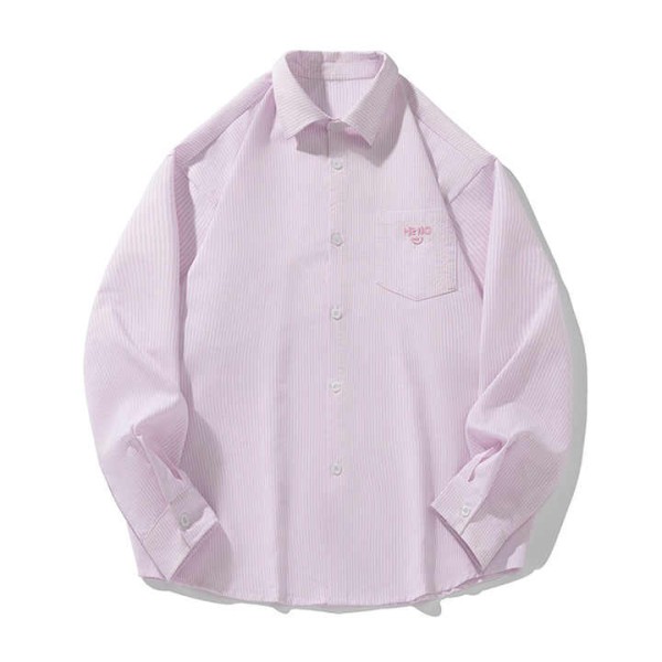 Vintage Casual Men's Loose Shirt Jacket Spring Summer
