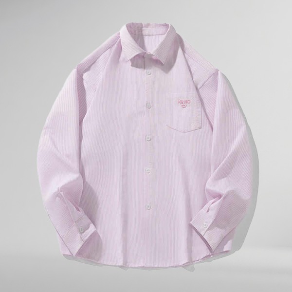 Vintage Casual Men's Loose Shirt Jacket Spring Summer