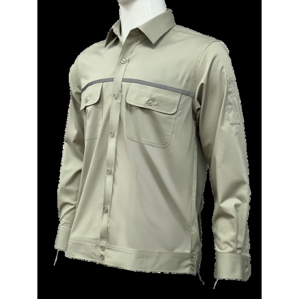 High-Quality Men's Long-Sleeve Summer Workwear Uniform - Safety Jacke