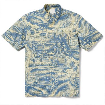 Vacation New Fashionable Cotton Hawaiian Beach Shirts