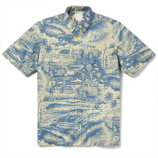 Vacation New Fashionable Cotton Hawaiian Beach Shirts