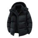 Men's Waterproof Parka Thick Warm Fleece-Lined Cotton-Padded Jacket