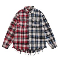 Classic Men's Casual Flannel Shirt Plaid Men's Cotton Flannel Shirt