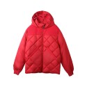 Men's High Street Fashion Woolen Minimalist Plaid Jacket Coat