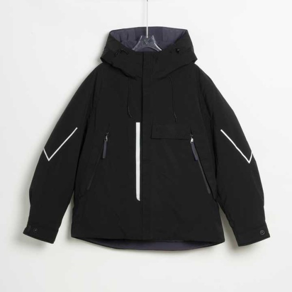 Men's Fashion Waterproof and Windproof Hooded Down Jacket