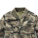 Fashion Coat Autumn Winter Slim Fit Mens Casual Bomber Jacket